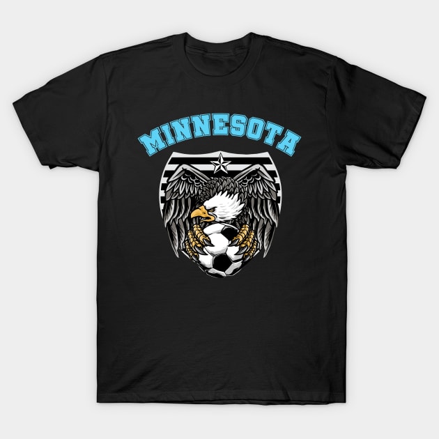 Minnesota Soccer T-Shirt by JayD World